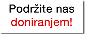 Podržite nas doniranjem.
